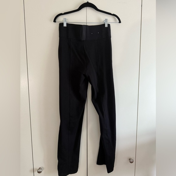 Calvin Klein Wide Elastic Waiste Ponte Pull on Legging Pants - Picture 4 of 5